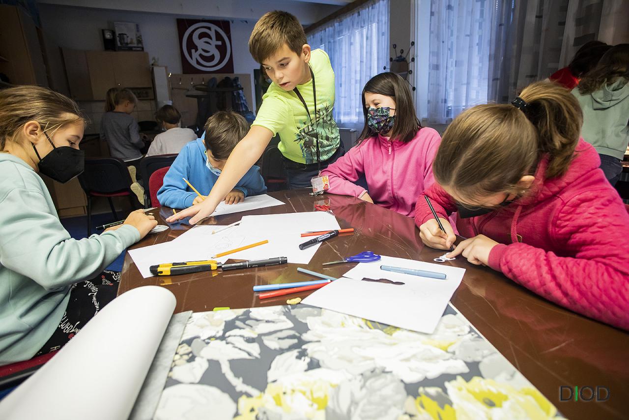 Průchozí výtvarná dílna nejen pro malé návštěvníky