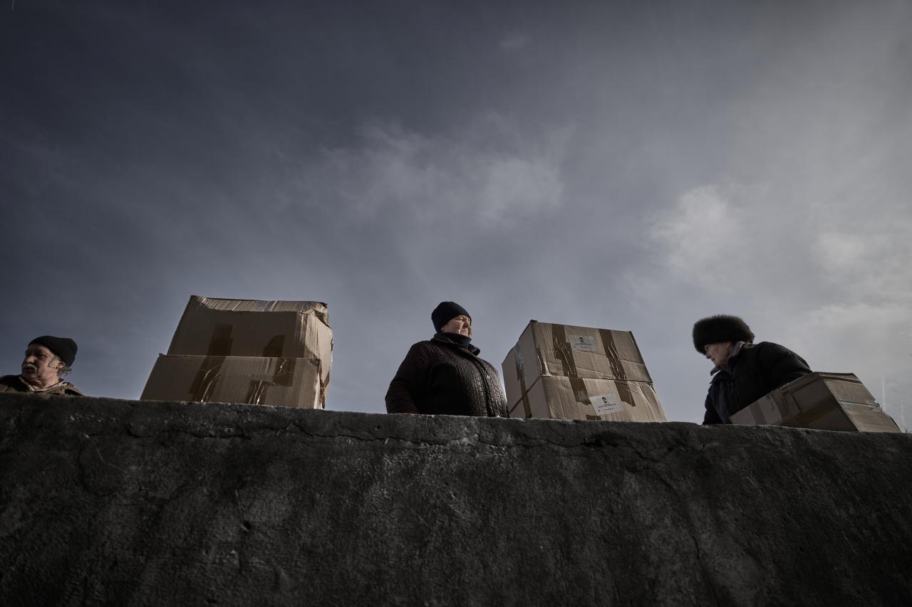 Ukrajina objektivem Richarda Boudy