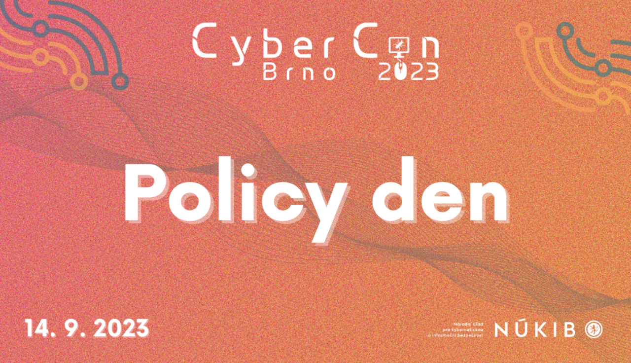 CyberCon 2023: Policy den