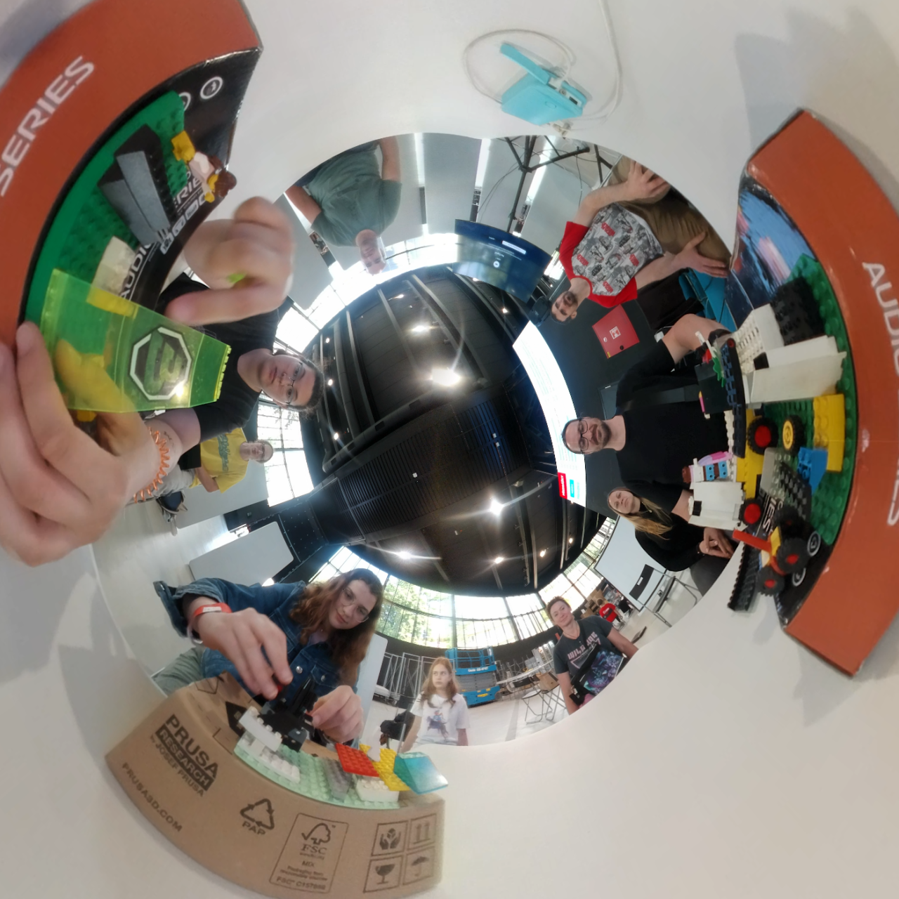 Dílna 360° animace