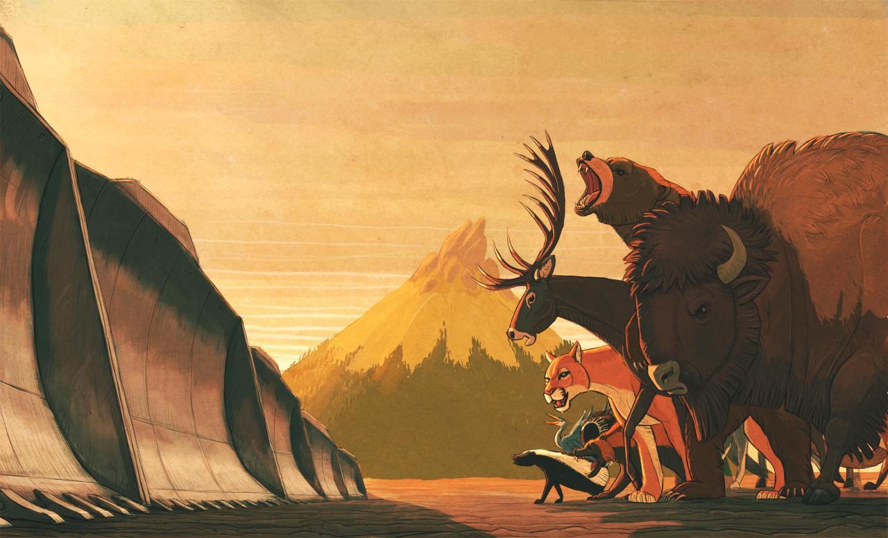 Čtyři duše kojota + workshop animace