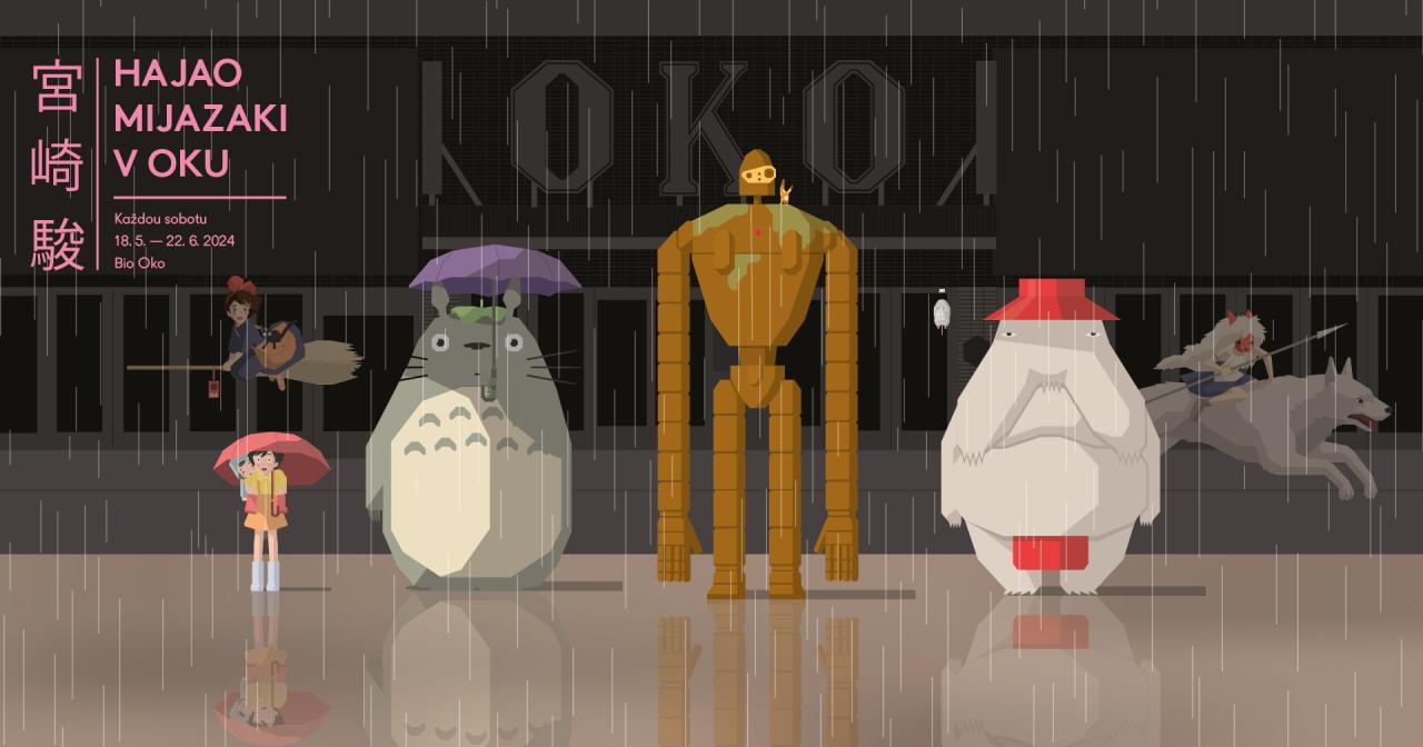 Mijazaki v Oku - debata s Danem Krátkým a Jiřím Flíglem