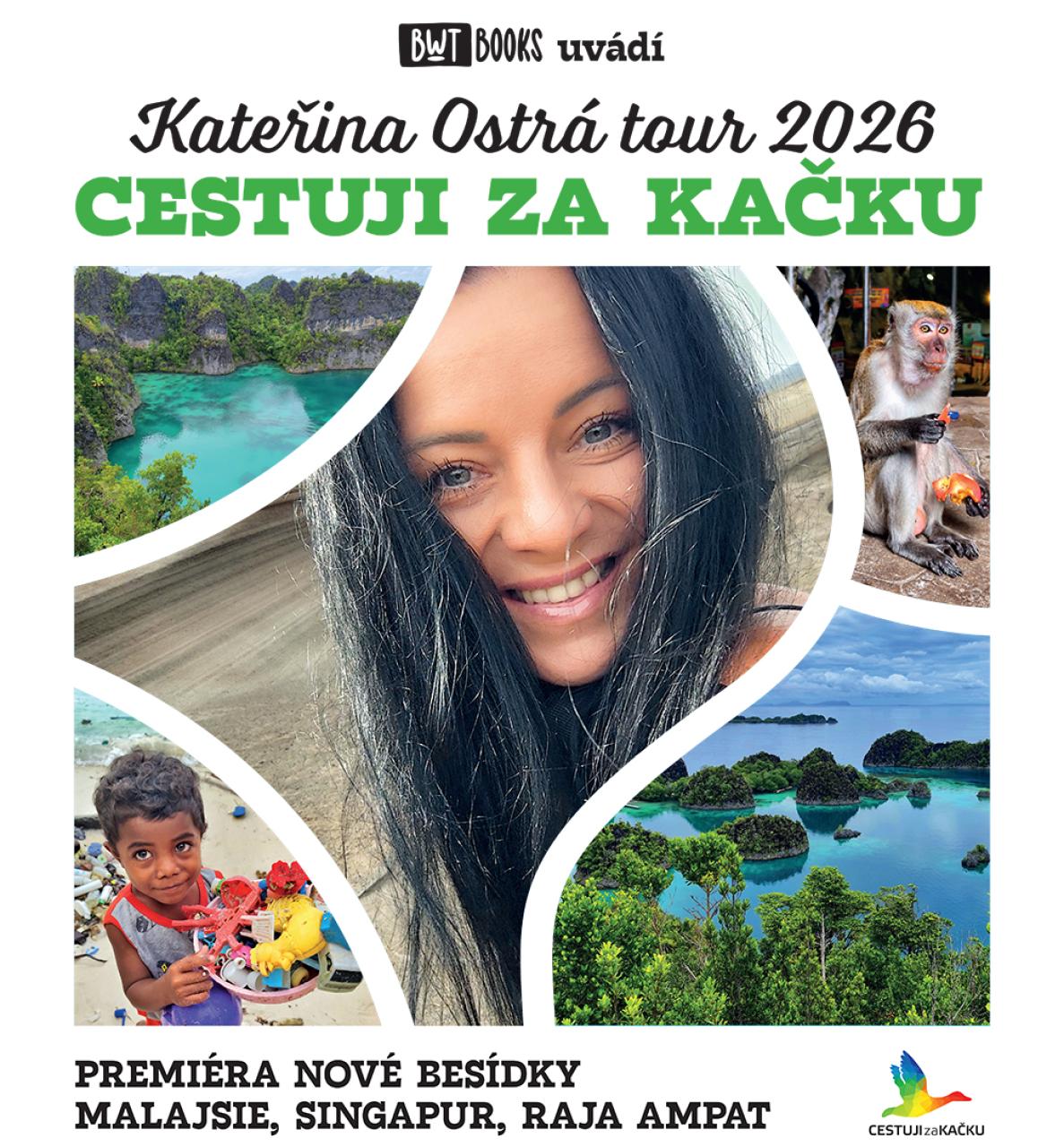 CESTUJI ZA KAČKU - KATEŘINA OSTRÁ
