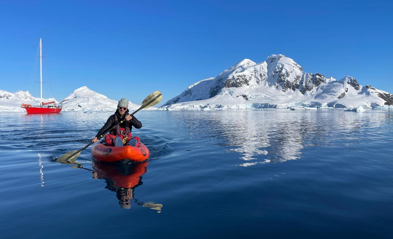 Plachetnicí na Antarktidu | Martin Ksandr