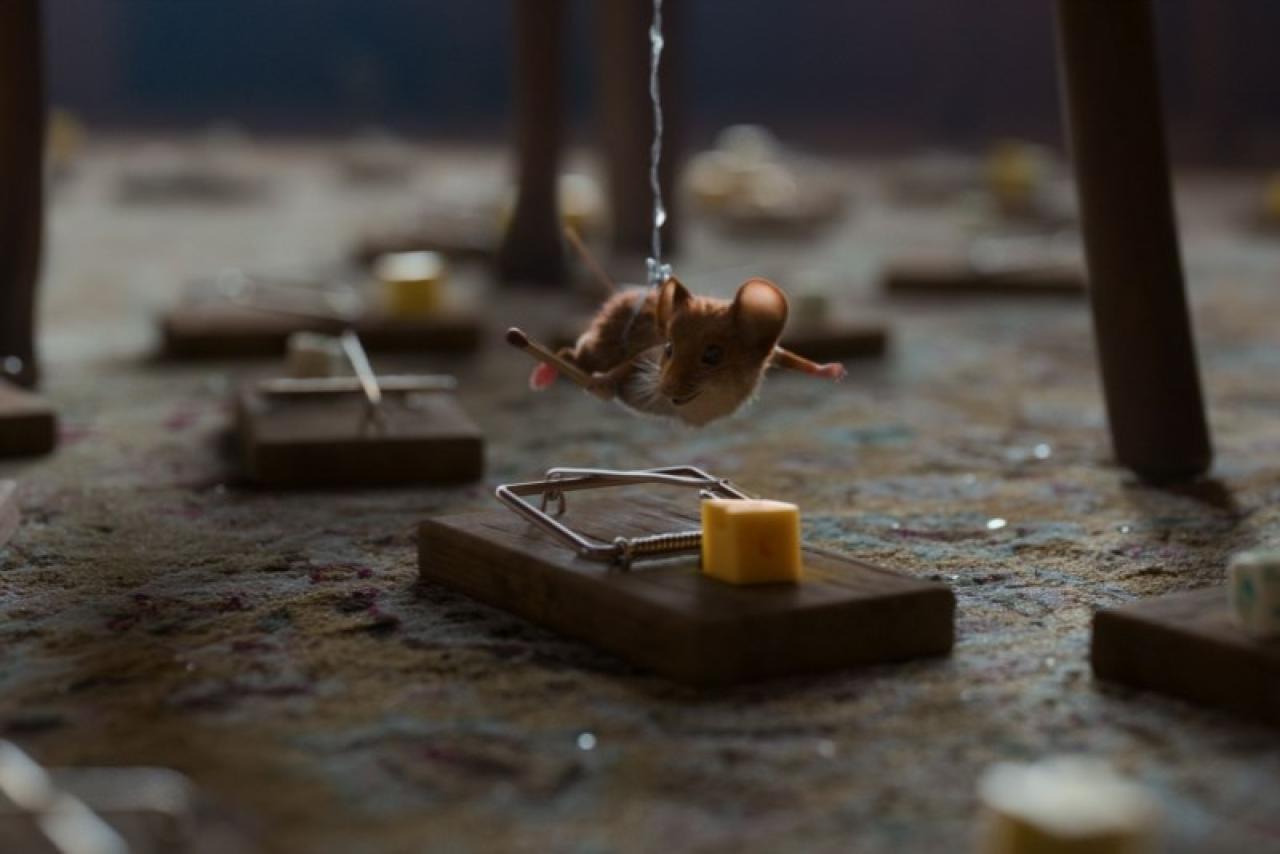 Myši v akci: Vánoční past