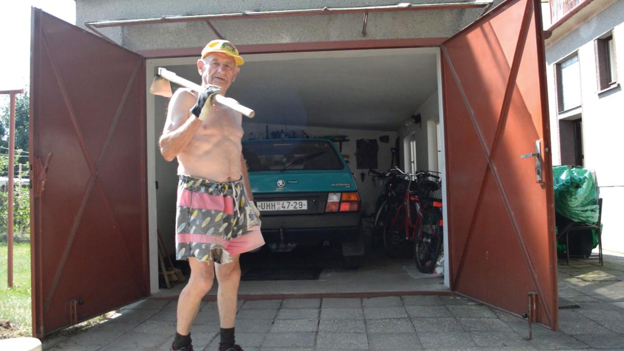 Děda Staňa Tománek